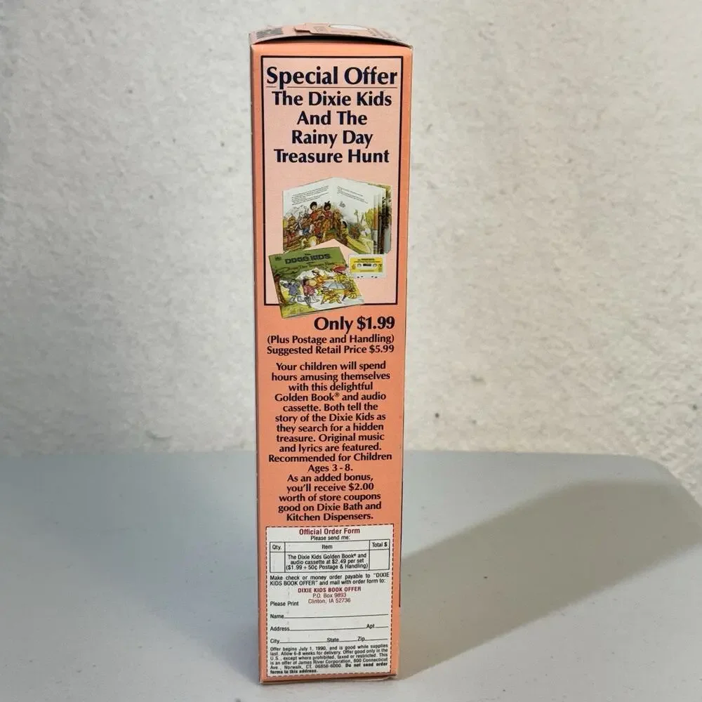 Dixie VTG 1990 Discontinued 3 oz Paper Bathroom Cups Pink Beach Shell Print New